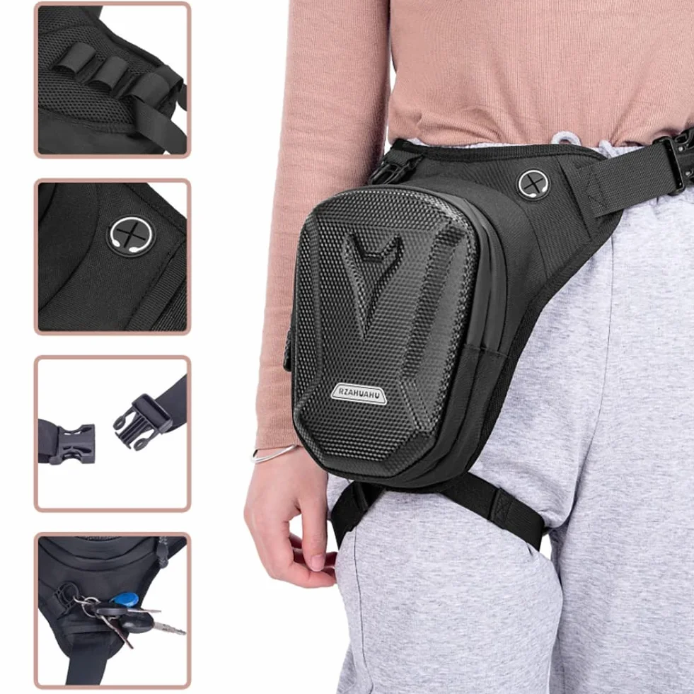Bolsa de Pierna Deportiva Ajustable para Correr, Montar a Caballo, Motocicleta