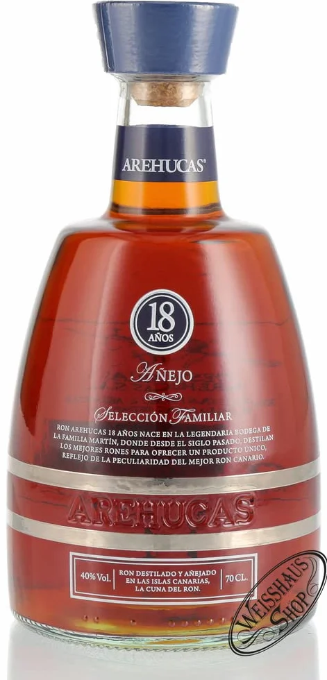 Ron Arehucas 18 Años Añejo Selección Familiar 40% Vol. 0,7l Giftbox