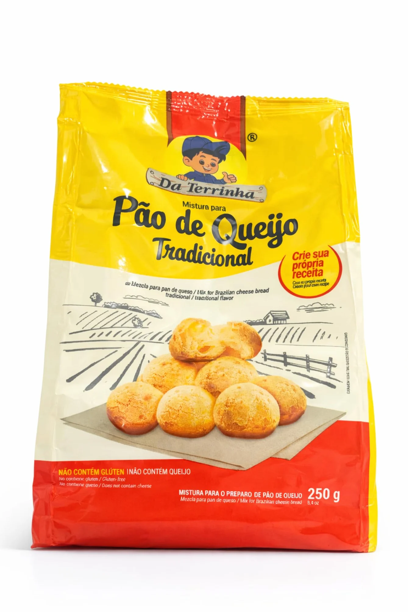 Wondermarket. Pack de 2 Da Terrinha Mezcla de pan de queso tradicional brasileño