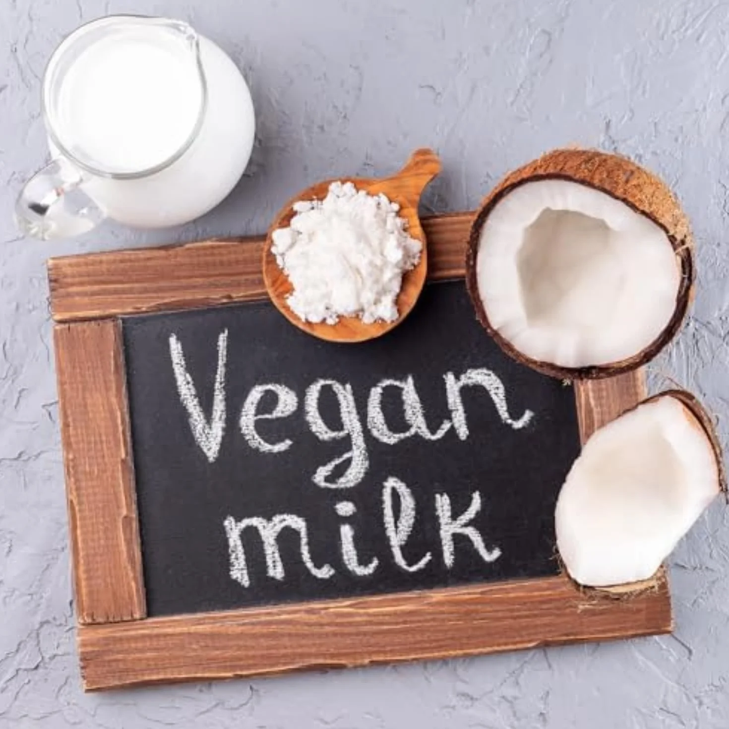 Leche de coco en polvo 1 kg Sin lactosa Keto Vegano Pack 2 x 500 gr