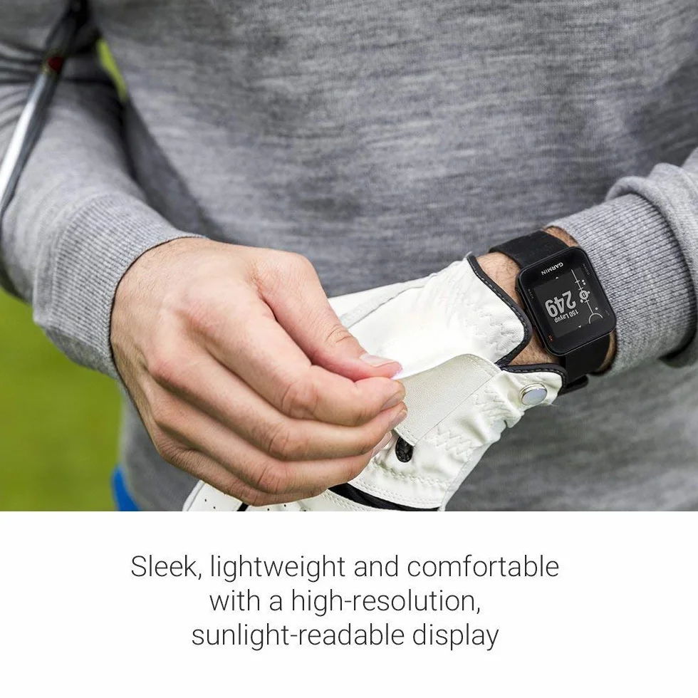 Garmin Approach S10 Reloj de Golf Negro Resistencia al Agua 5 ATM