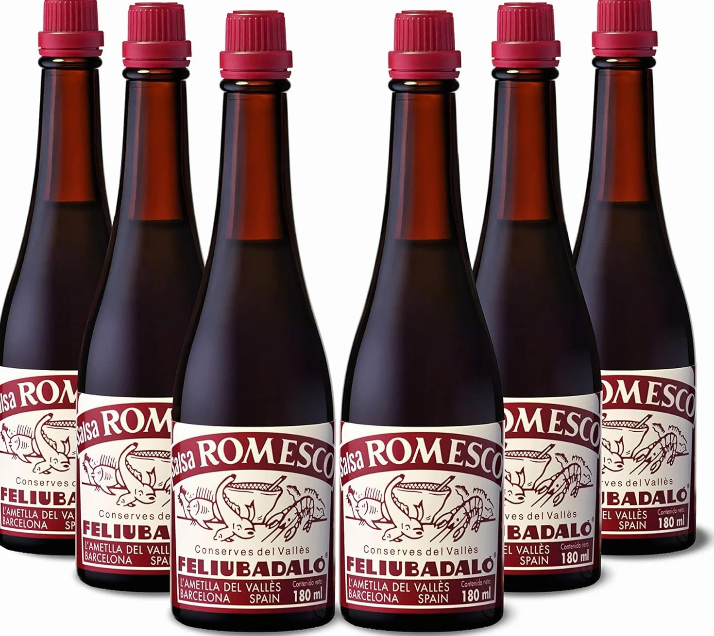 Salsa Romesco 180 ml Pack 6 unidades
