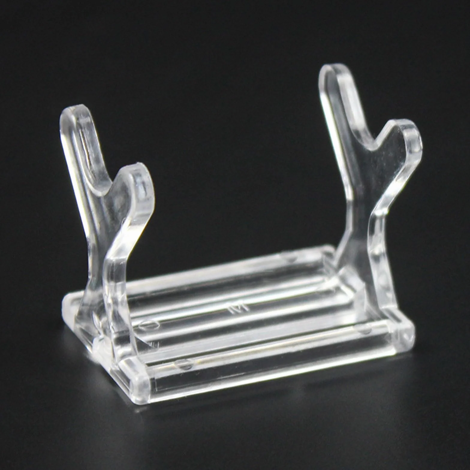 Soporte transparente para señuelos de pesca, estante de exhibición