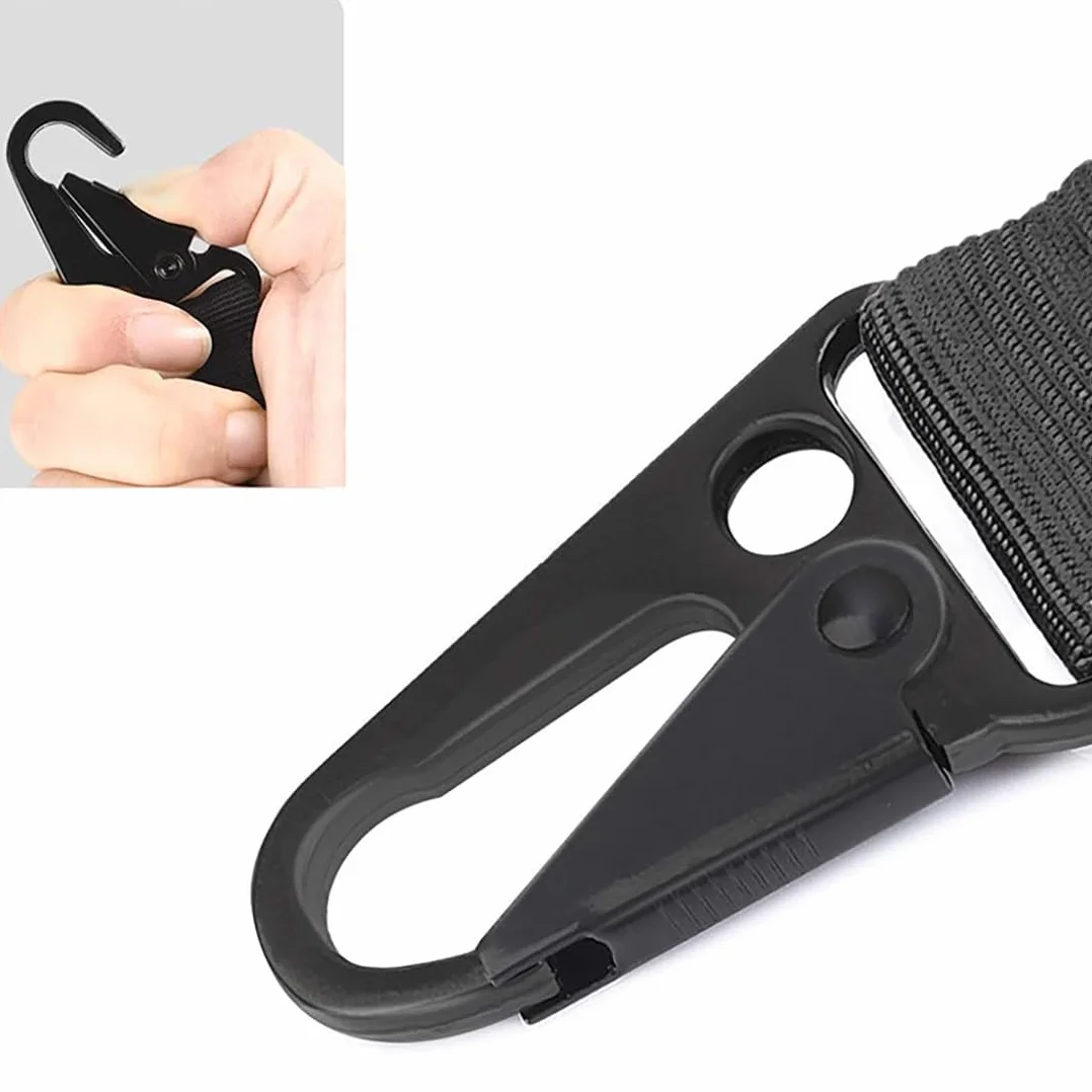 Sling táctico de Dos Puntos 2 Pack Picatinny QD Sling montajes giratorios Correa de Hombro Ajustable para Rifles