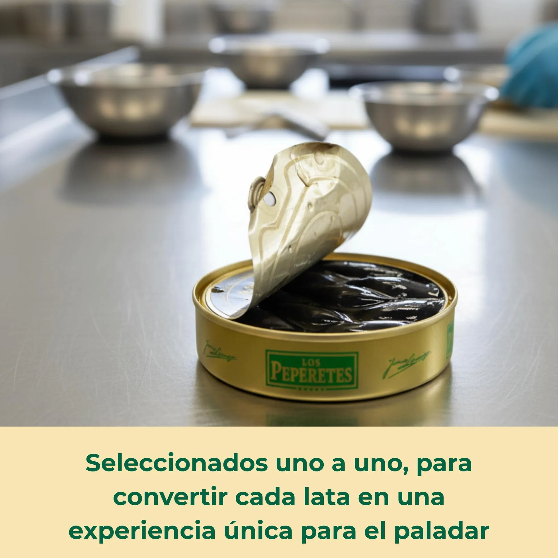 Chipirones en su Tinta 120 g Marisco Gallego Gourmet Conserva Artesanal del Atlántico