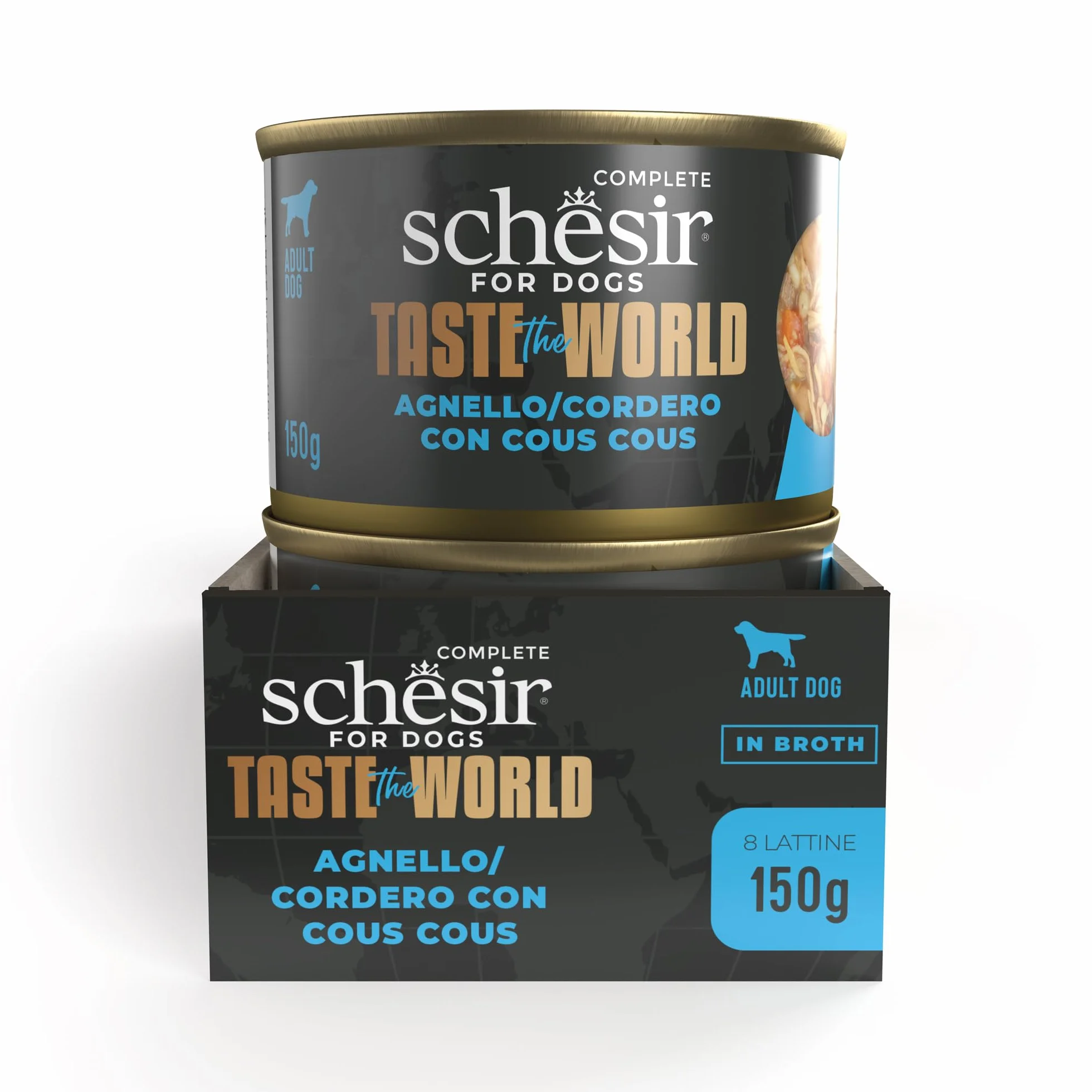 Schesir Taste The World Agnello con Cous Cous 8X150g