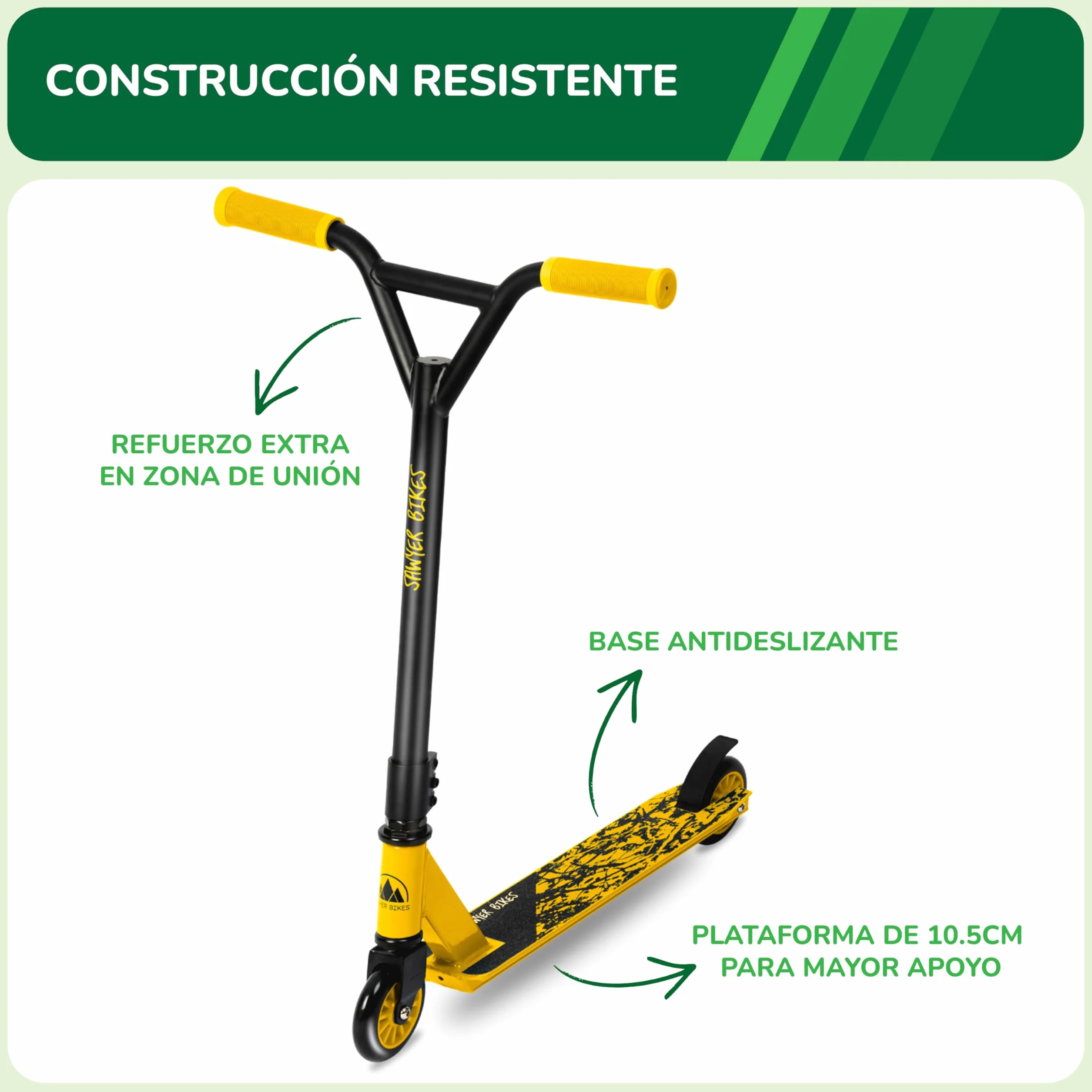 Sawyer Bikes Patinete Freestyle Niños 4 a 7 Años