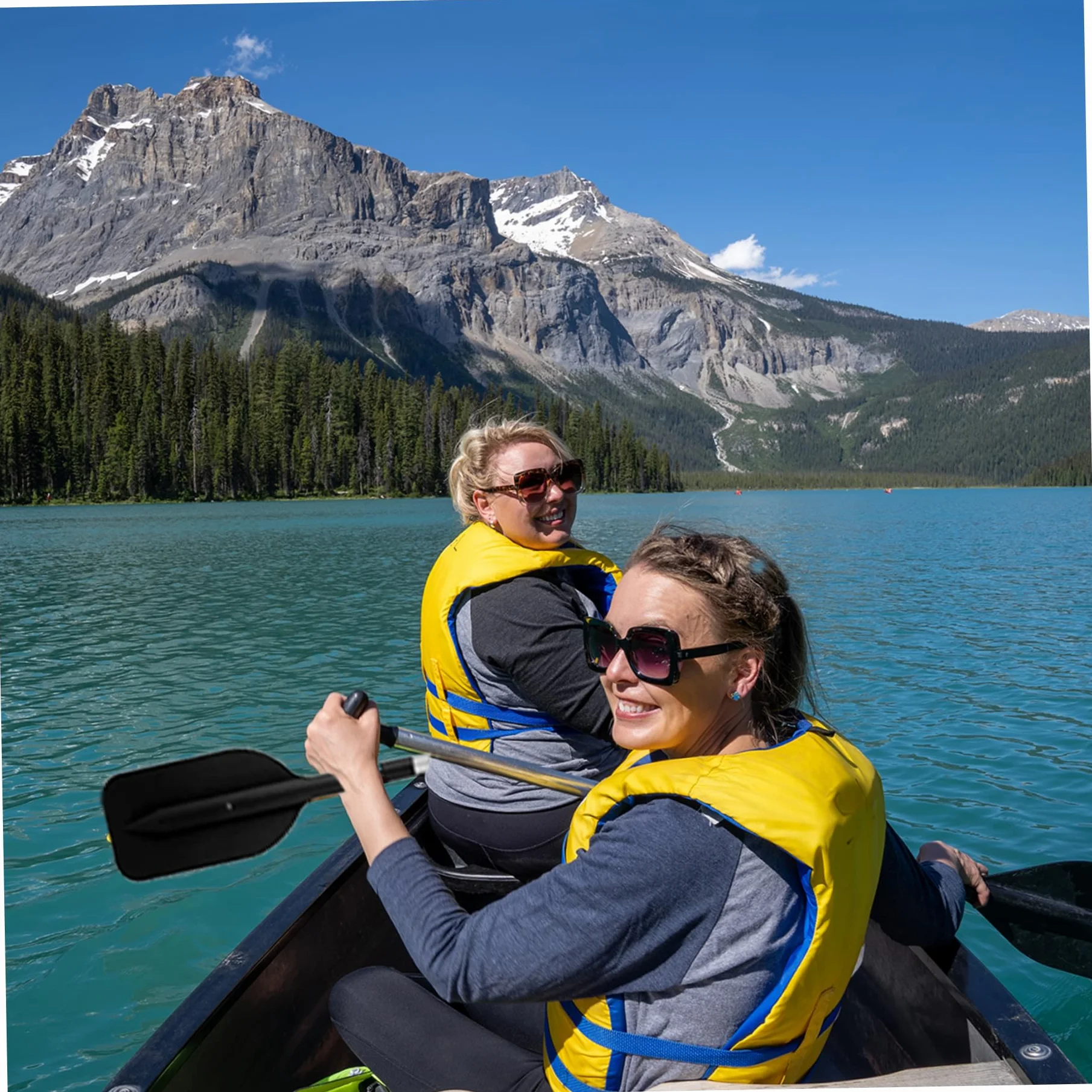 Remo telescópico para kayak 2 piezas con cuchillas de plástico mango en T