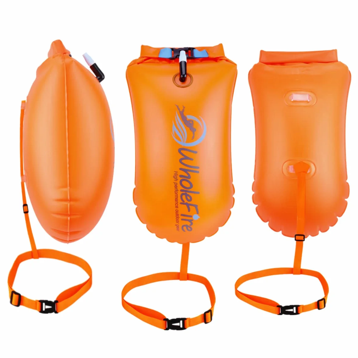 Boya de natación 20 L impermeable inflable bolsa seca flotador seguridad deportes acuáticos