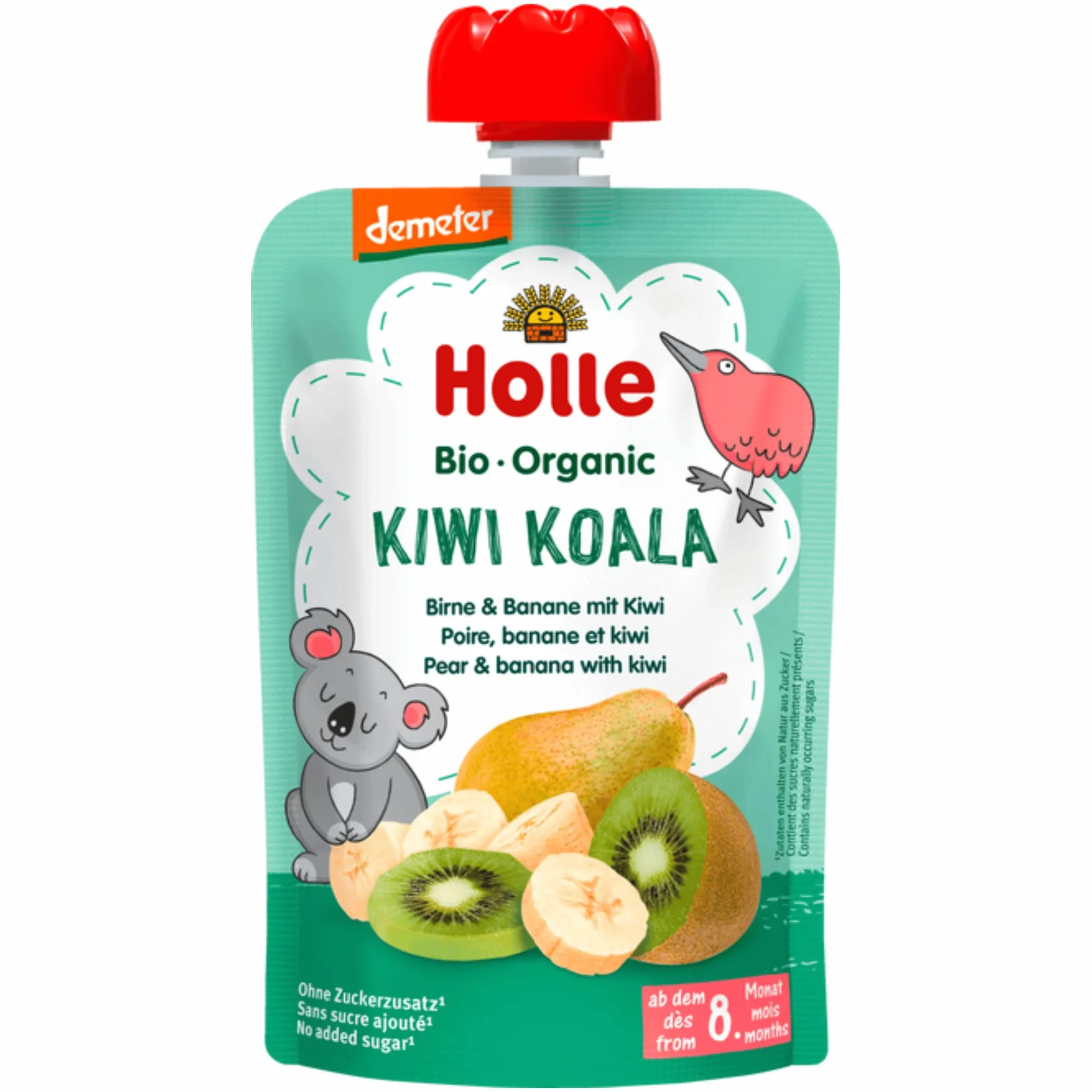 Holle Smoothie Kiwi Koala Dem 100 g (+8 Meses)