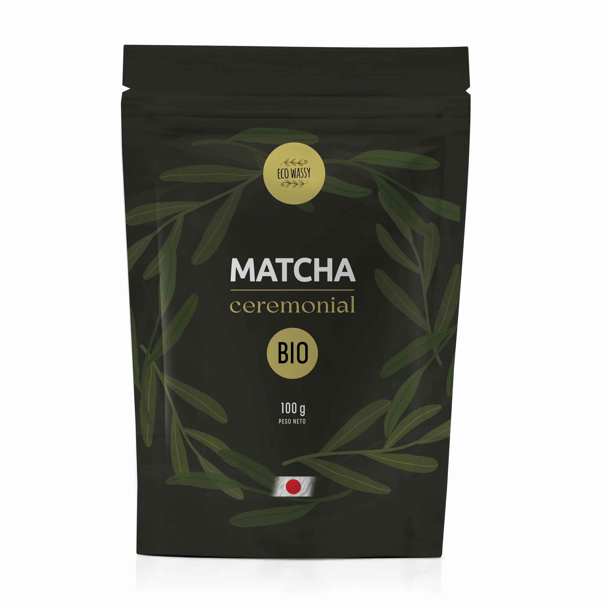 Té Matcha BIO Japonés [Certificado] Grado CEREMONIAL. 100% Natural. 100Gr De Té Verde Matcha Reductor, Potente Détox Y Antioxidante. Puro Matcha Orgánico De Cultivo. (100g)