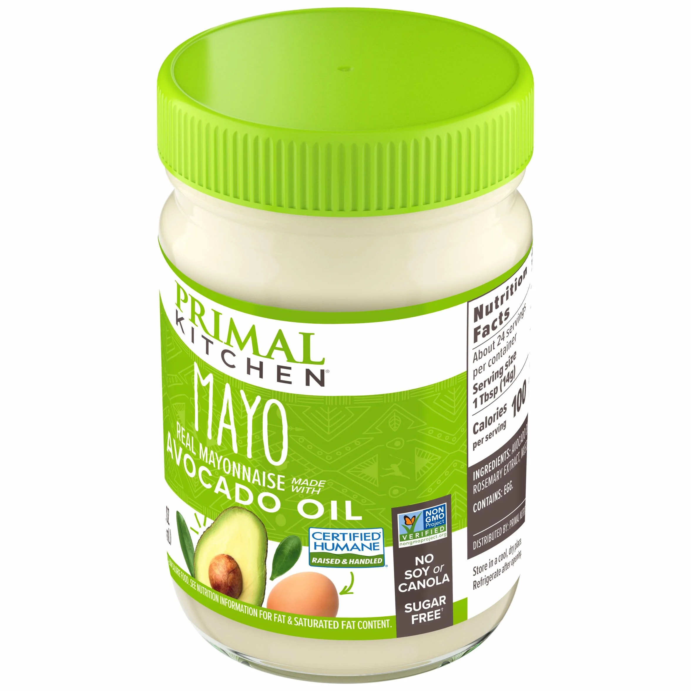 Primal Kitchen - Mayo hecho con aceite del aguacate - 12 oz.