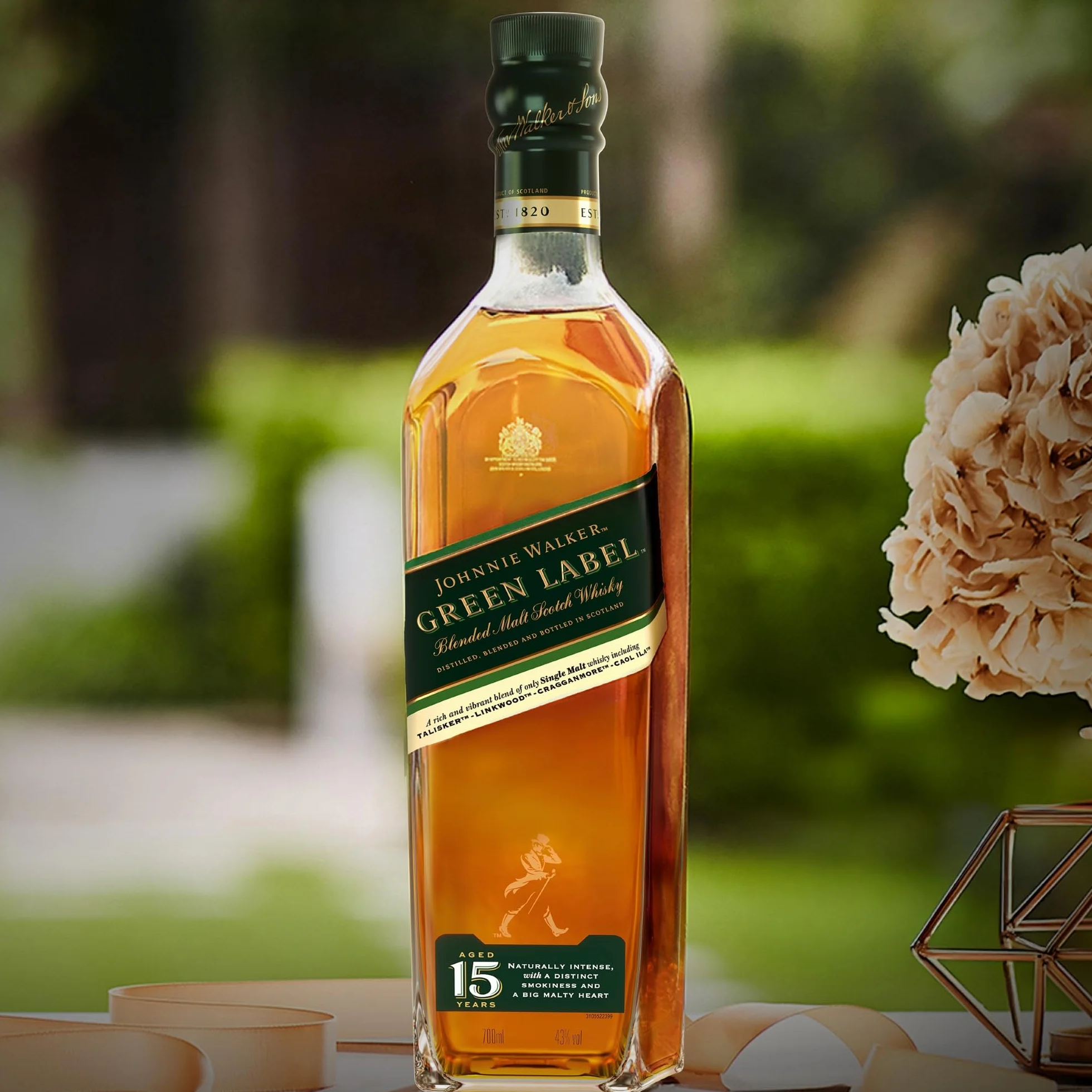 Johnnie Walker Green Label Whisky Escocés Blended 700 ml