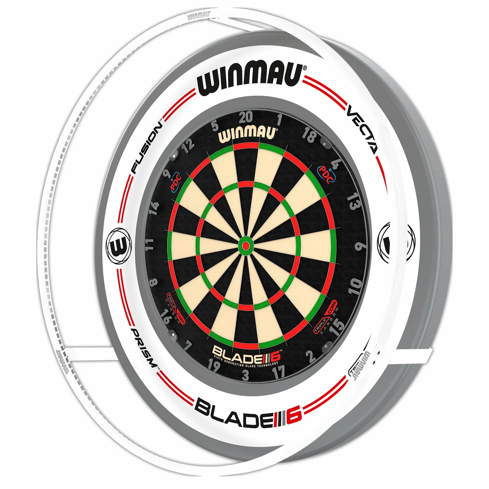 WINMAU Luz de diana de hielo de plasma, 360 grados luz blanca