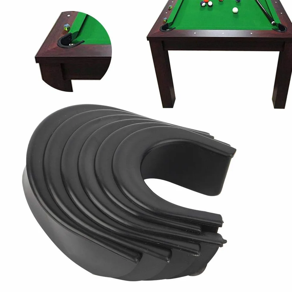 Forros para Agujeros de Billar, 6 Piezas, Duraderos y Ligeros, para Mesa de Billar