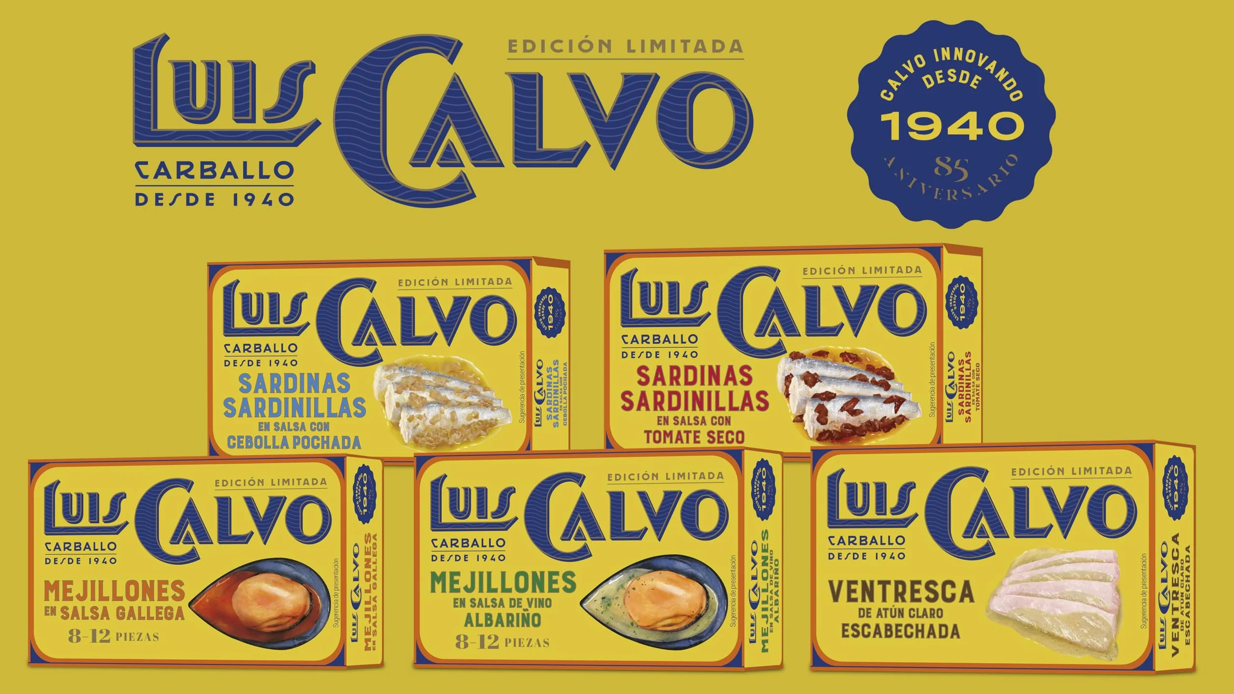Luis Calvo Sardinillas en salsa con Tomate seco 85g