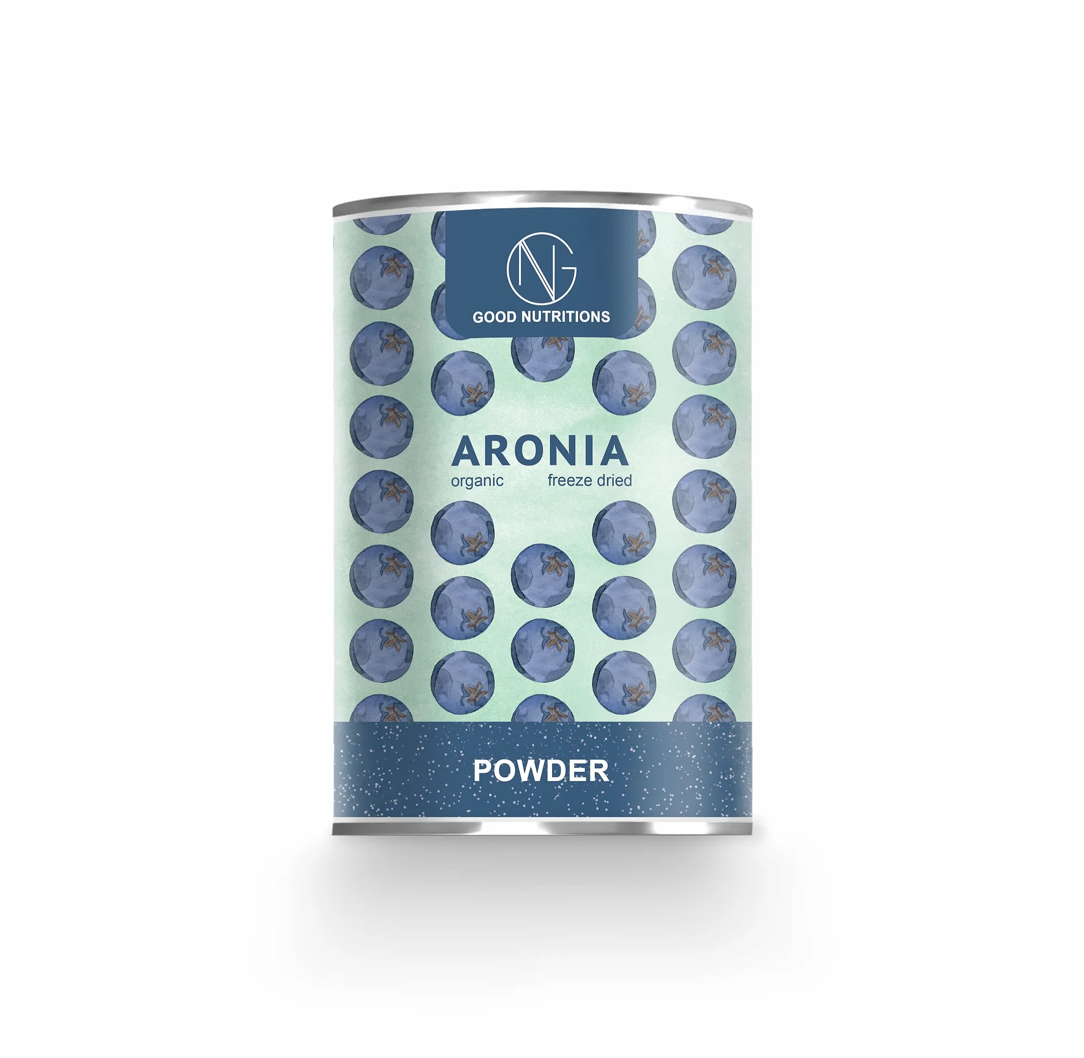 Bio Aroniabeerpulver Freeze-Dried Aronia Berry 100% fruta sin aditivos 120 g