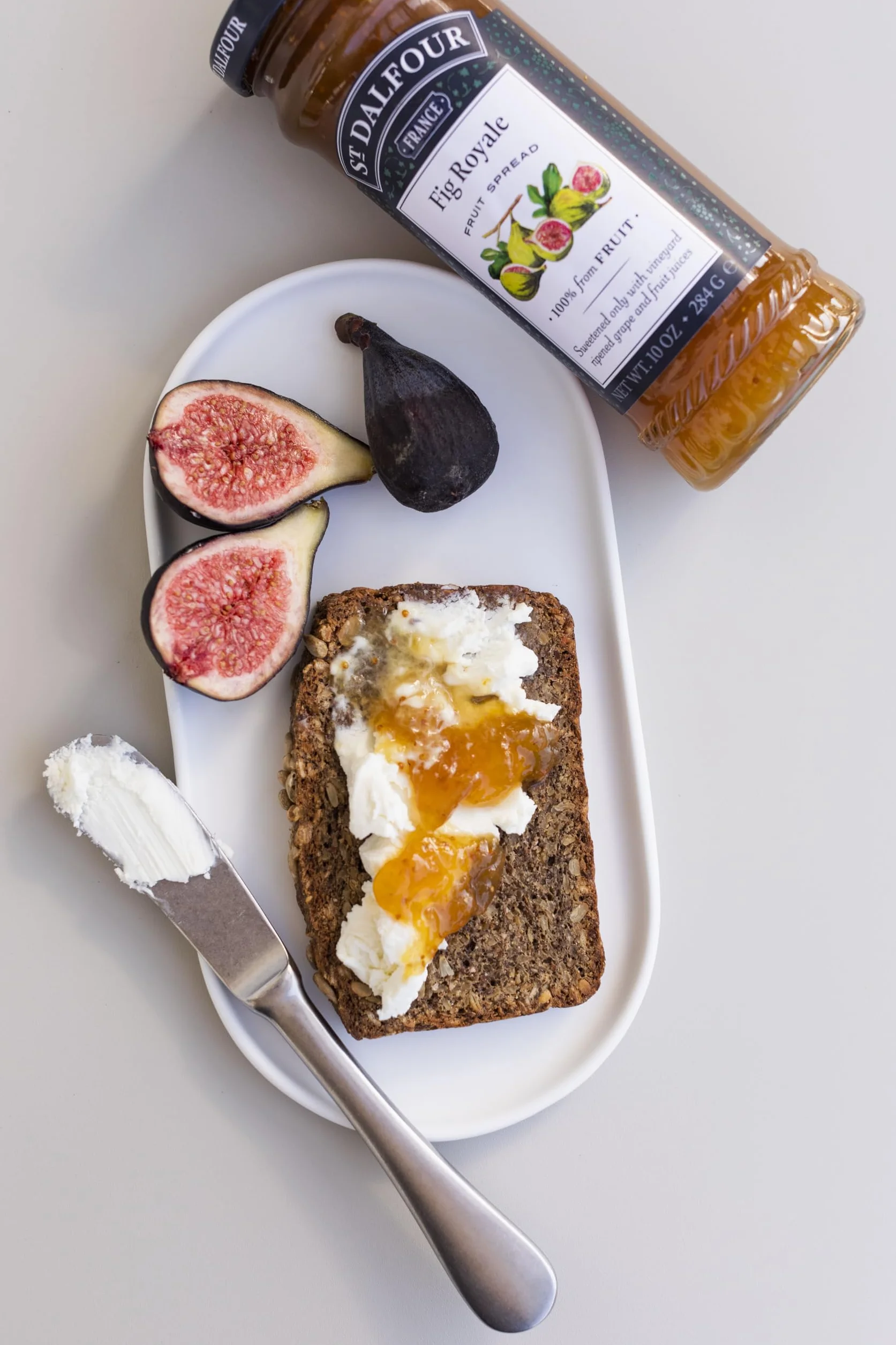 St Dalfour HIGOS | Fruta triturada | Mermelada natural 284g | 100% fruta sin azúcares añadidos