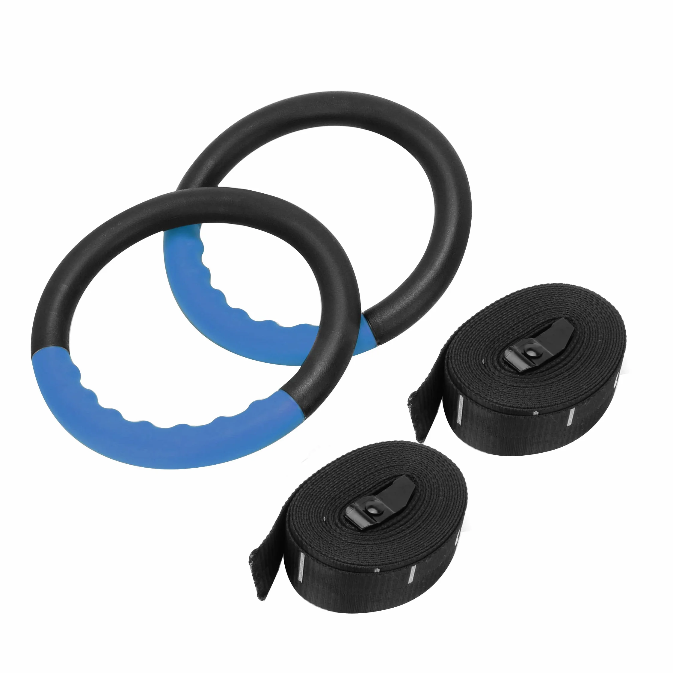 BOOSTEADY Anillos de Gimnasia con Correas Ajustables de 15 pies, Antideslizantes para Entrenamiento en Casa