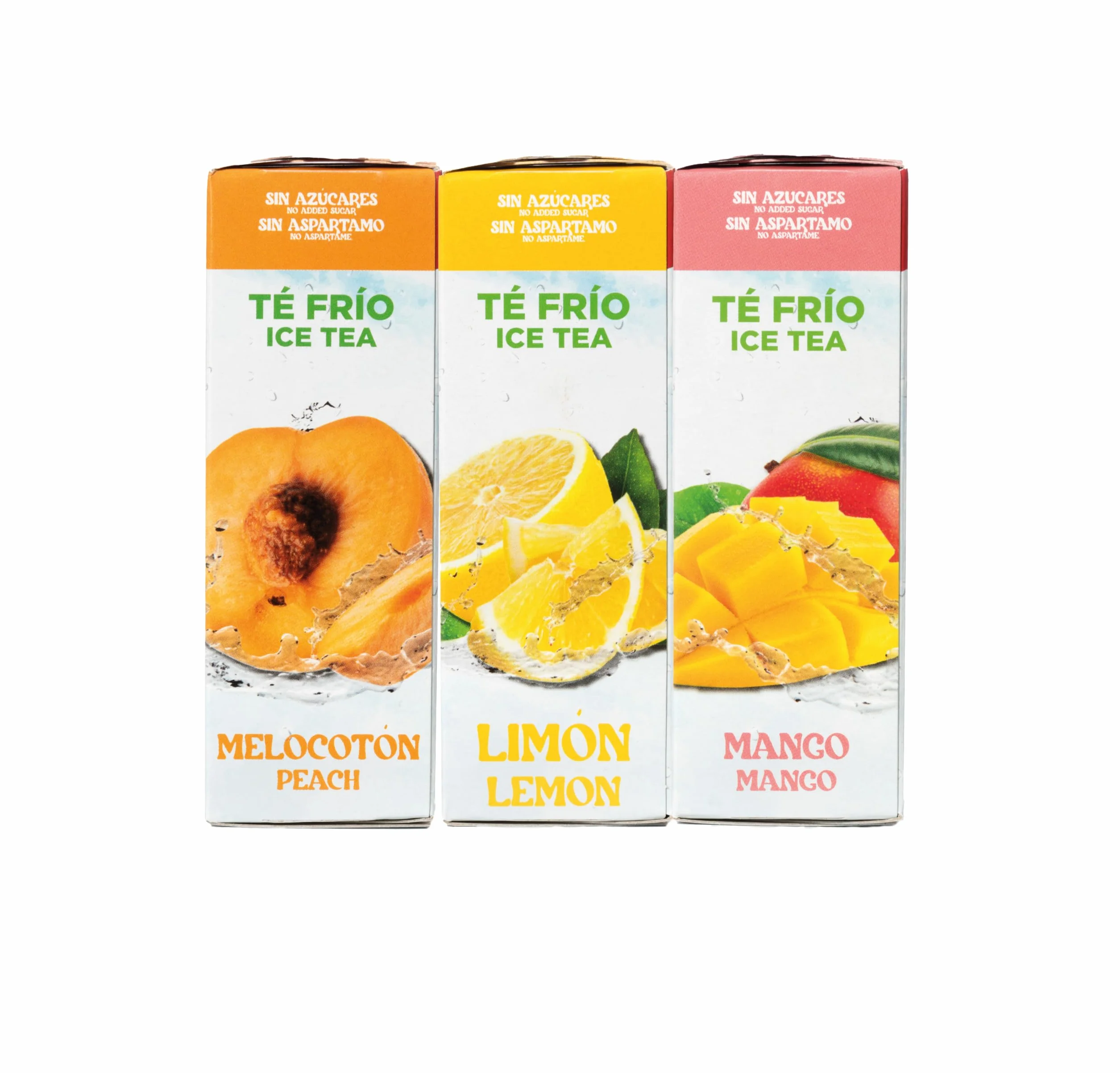 Castello since 1907 Té Frío Zero Instantáneo Multipack 3 Sabores | Melocotón, Limón y Mango - Ice Tea - Iced Tea - Total 36 Sobres - Cero Calorías, Sin Azúcares, Sin Aspartamo