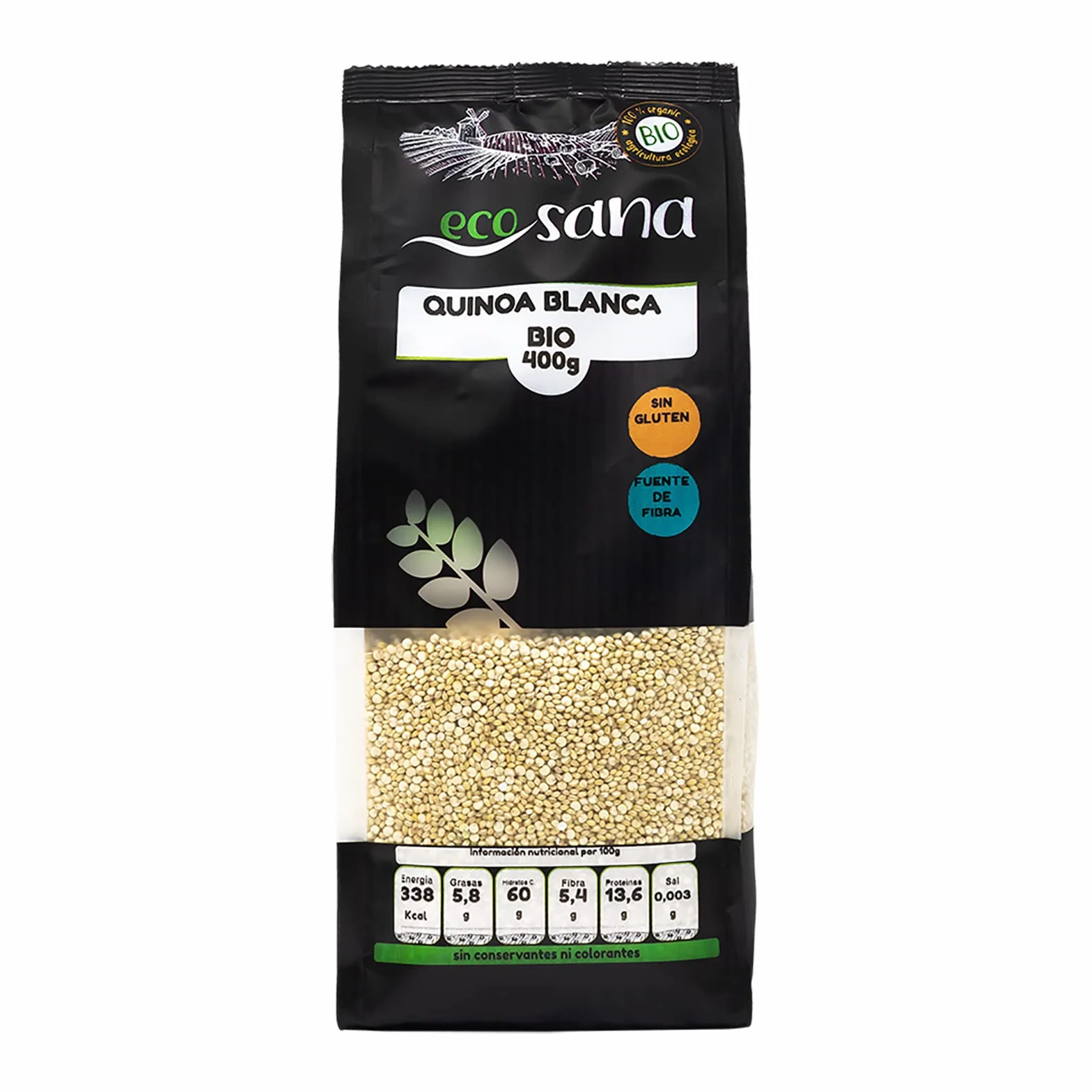 QUINOA BLANCA BIO 400G ECOSANA