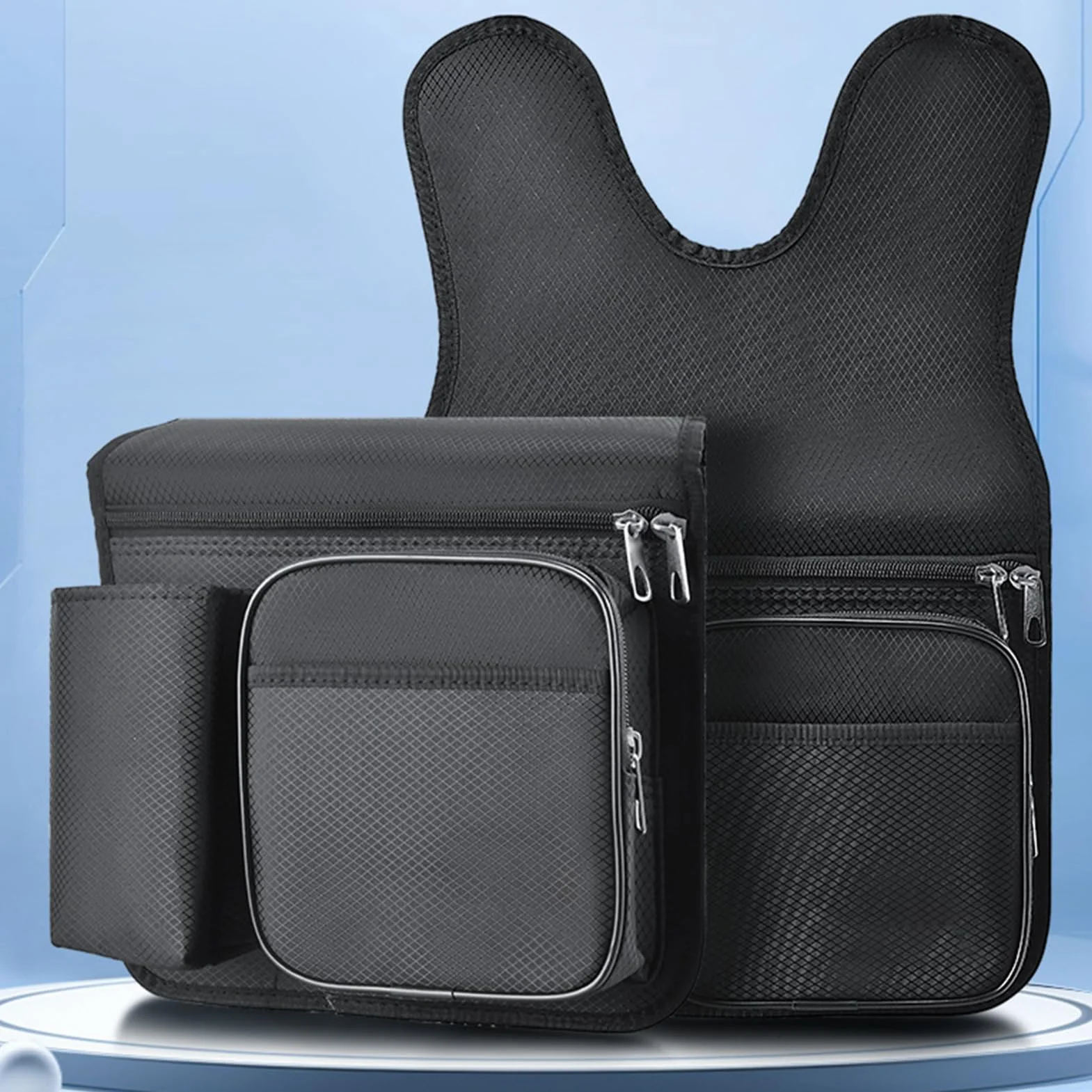 Bolsa lateral para silla de playa de tela Oxford engrosada resistente al agua