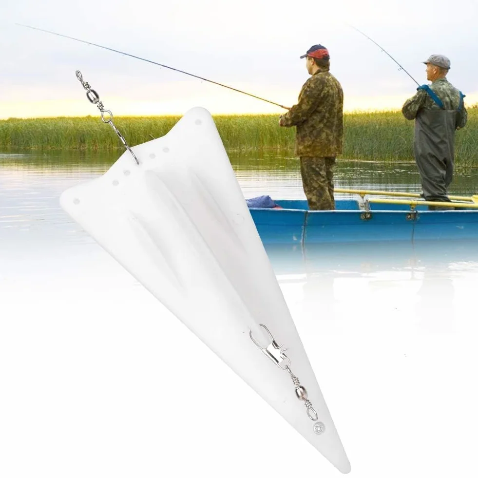 Vbestlife Tablero de Buceo de Pesca con curricán, 3 Piezas Cebo Artificial Plástico Accesorio
