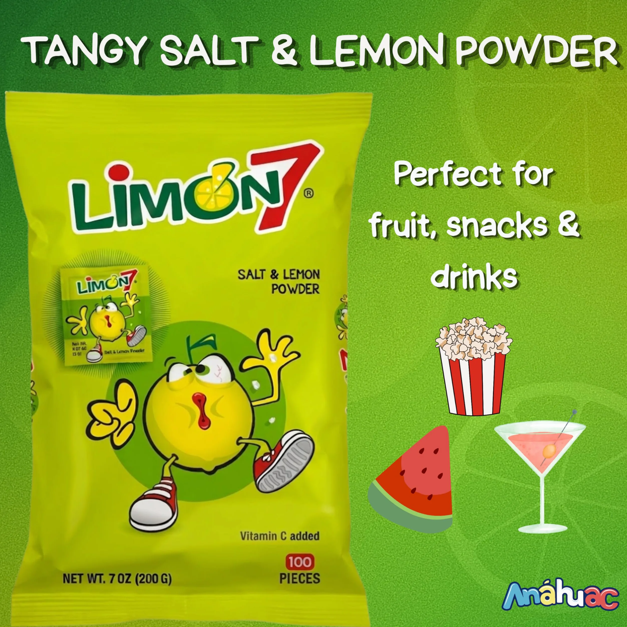 Limon 7 Salt & Lemon Powder Mexican Candy