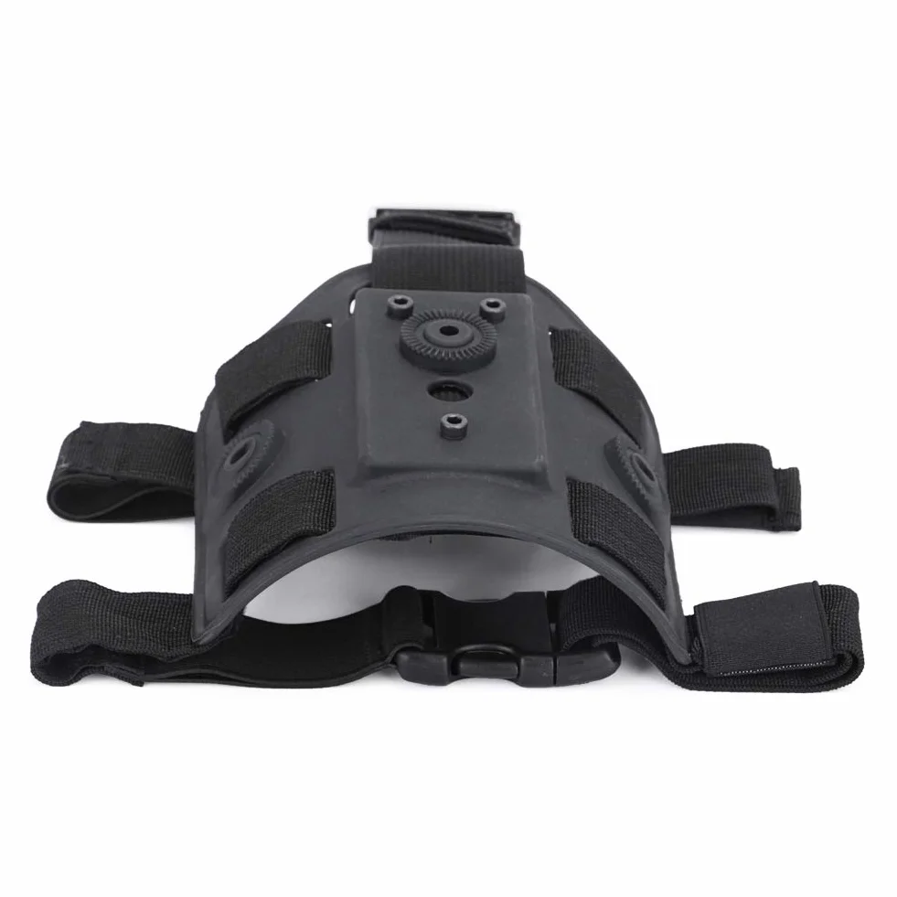 Tactical Drop Leg Platform Pierna Pistola Ajustable Doble Correa