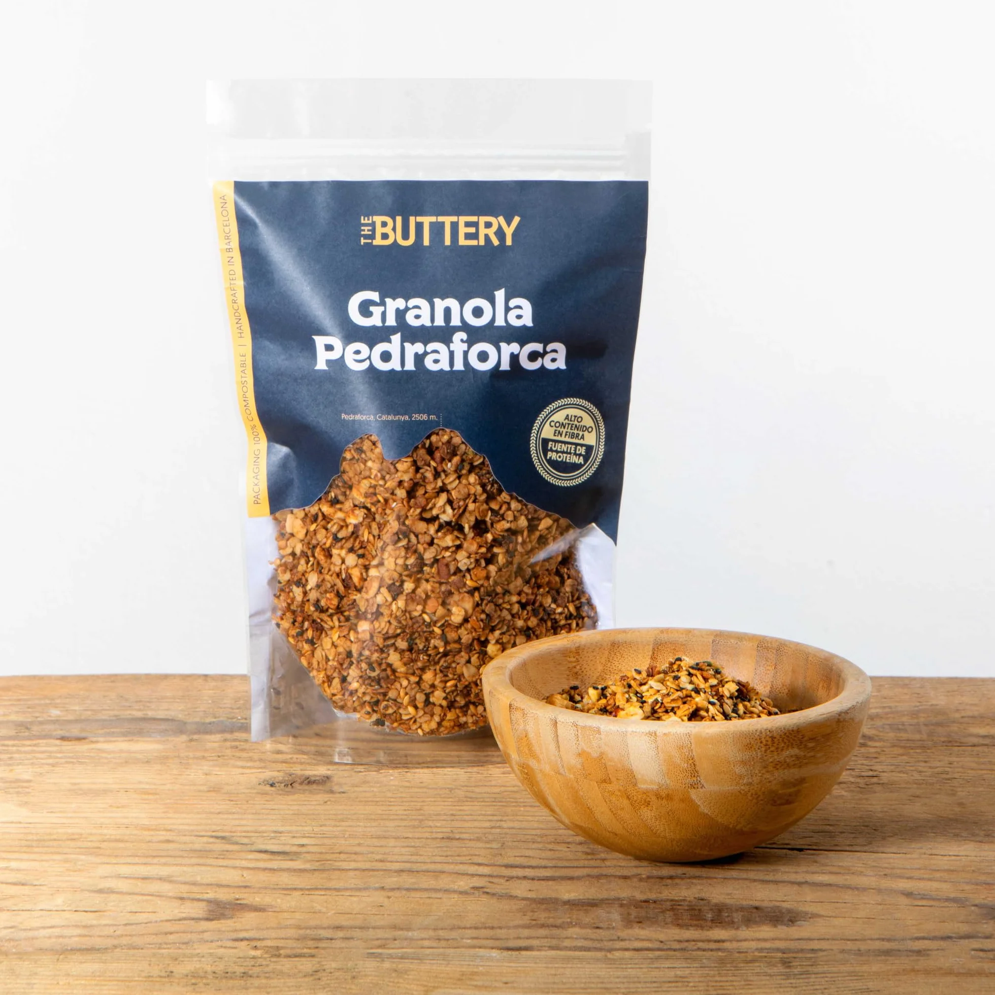 Granola Pedraforca Crema de Cacahuete Chocolate & Dátil 280g