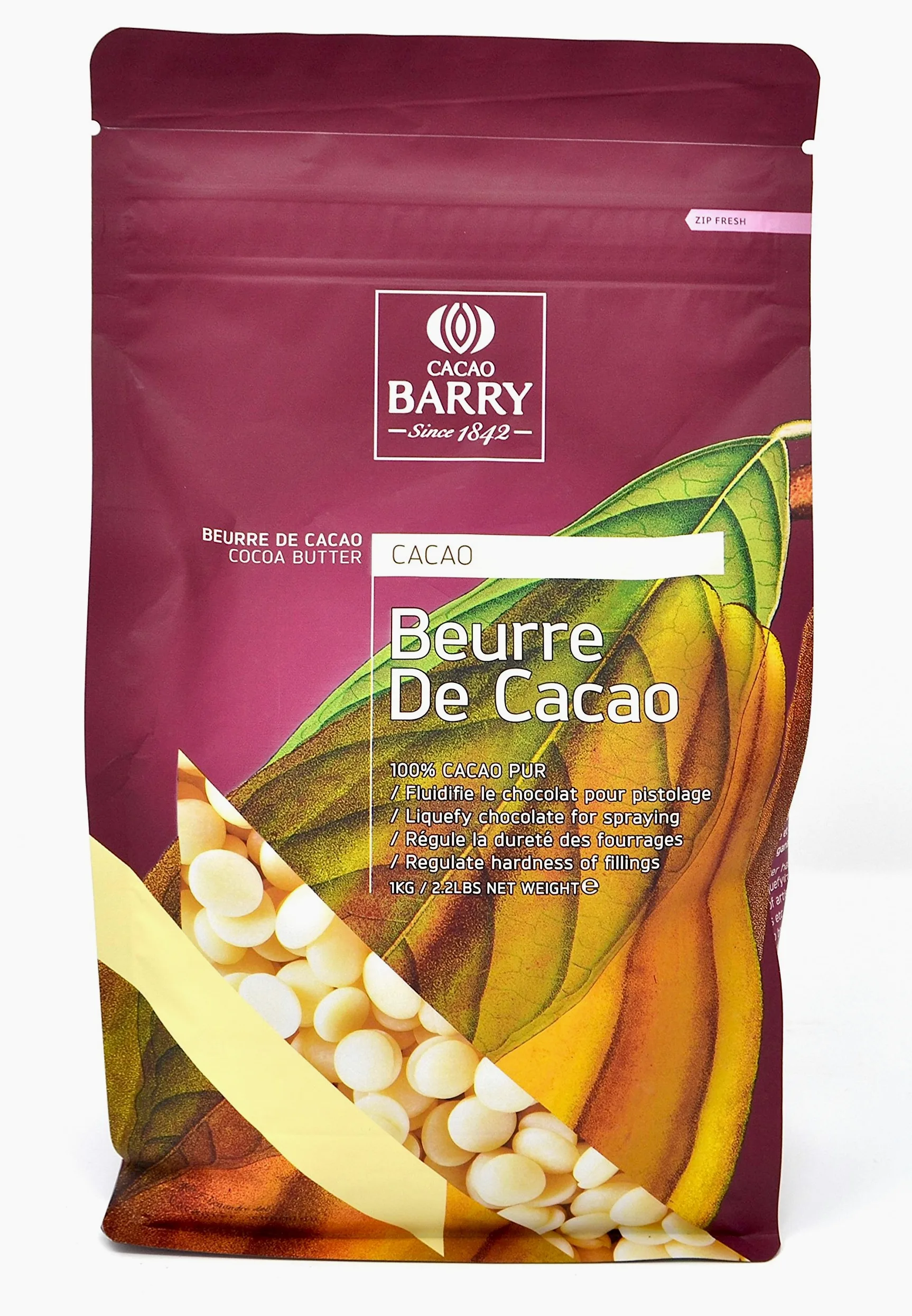 Cacao Barry - Manteca de Cacao 1kg