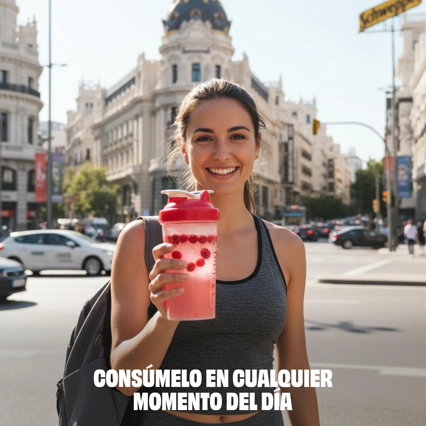 JustLoading saborizante de agua sin azúcares añadidos sabor frutos rojos - Monodosis = 1 litro de bebida - Sólo 1 kcal/vaso- Con Vitamina C - Sin gluten - Polvos para saborizar 56 l de agua (56x6g)