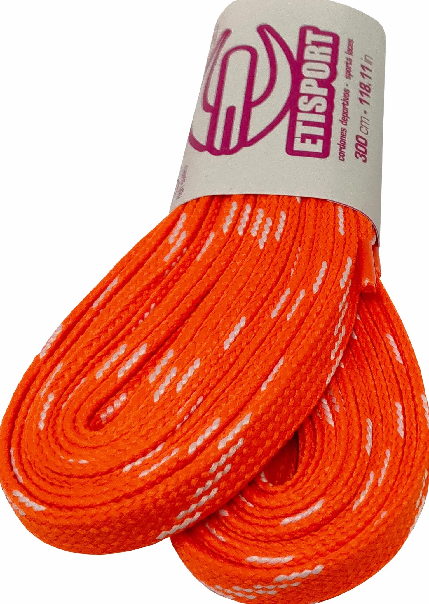 Cordones planos profesionales para hockey 3 m - 118in resistentes