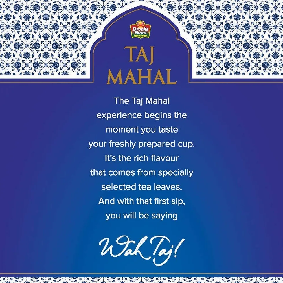 Taj Mahal Tea South, Rich & Flavourful Chai, 500 g (Premium blend)