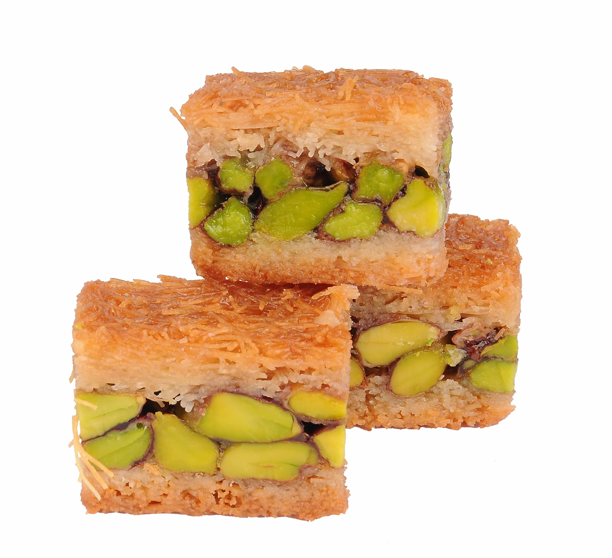 Mughe Gourmet - Caja de regalo de surtido de baklava de pistacho turco en tamaño bocado - Pequeños regalos de pastelería - 150gr/5.3oz - Celebra cumpleaños, Día del Padre y de la Madre, Navidad