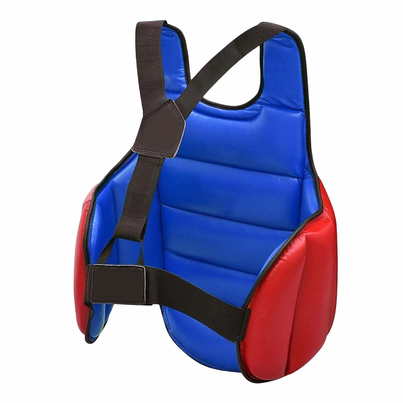 Kowaku Reversible Taekwondo Protector Chaleco Almohadilla de Protección Cuerpo Boxeo Karate Pecho Punzonado Pesado Adultos