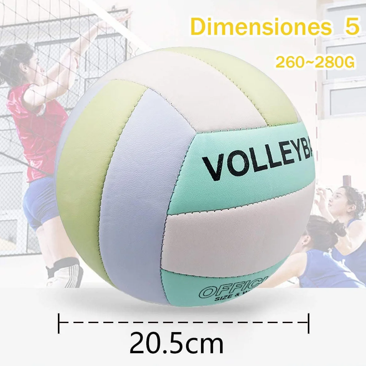 Pelota Voleibol Balon Voley Playa Tacto Suave