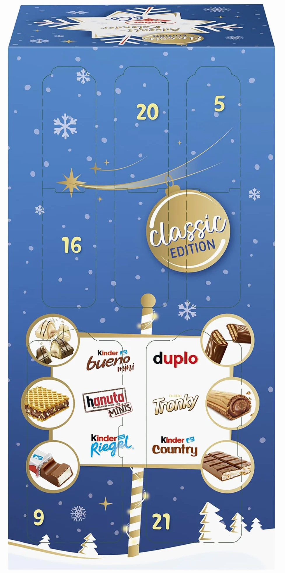 Ferrero Calendario de Adviento con Chocolate 295 g