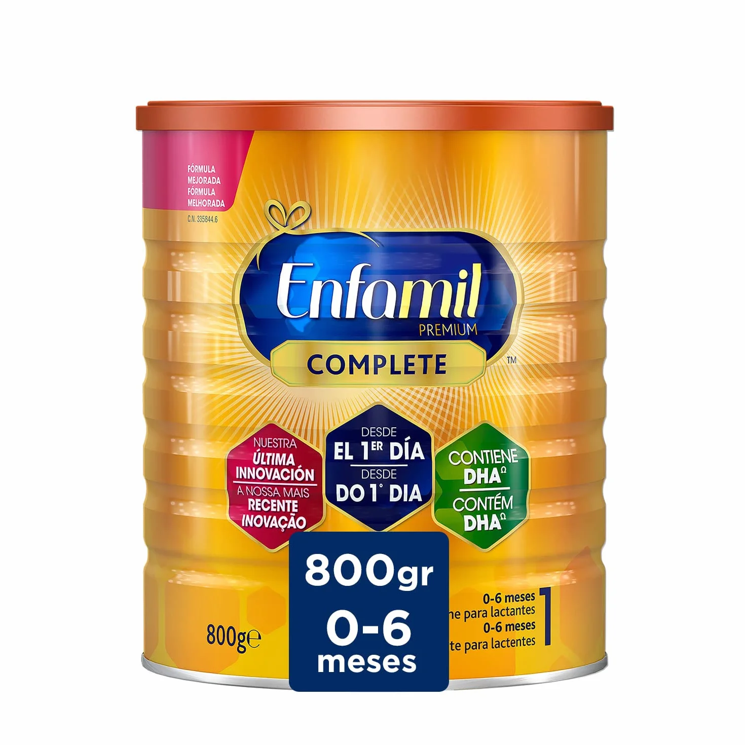 Enfamil Complete 1 Leche infantil para lactantes 0-6 meses 800 gr