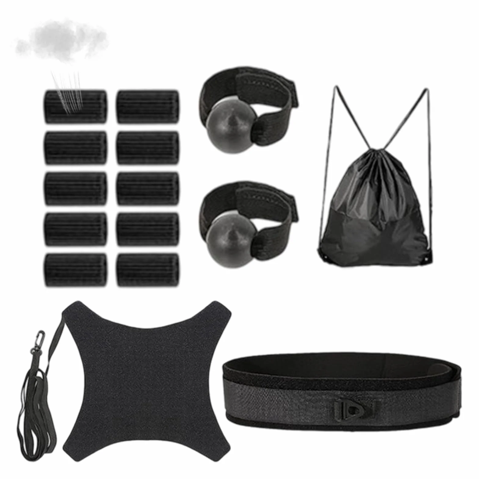 Kit de Entrenamiento de Voleibol, Herramienta de Pase Ajustable, Entrenador de Golpe Elástico