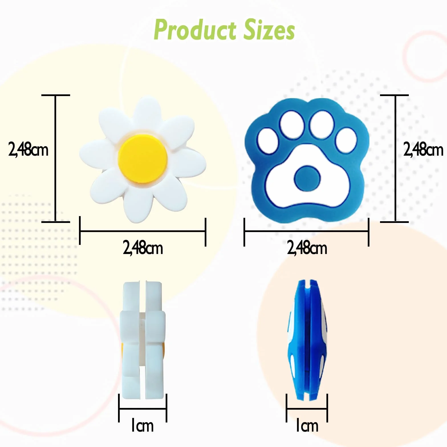Amortiguadores de tenis de silicona para raquetas de tenis, bádminton y squash, forma de garra de gato