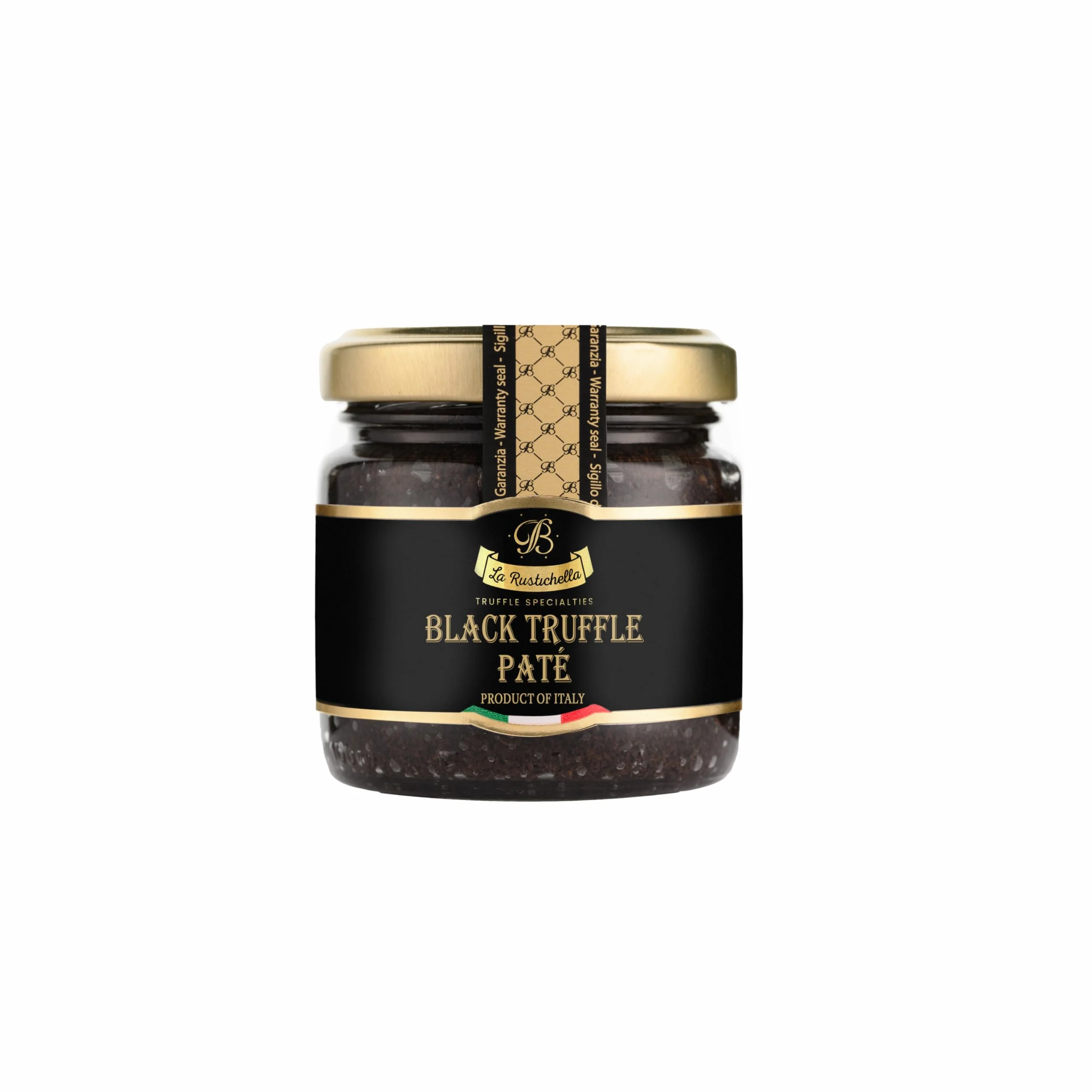 La Rustichella - Set Pate Trufa Negra 90g , Pate Trufa Blanca 90g & Carpacho Trufa Negra 90g Vegano , Sin Gluten , Sin Colesterol - Delicias Italianas