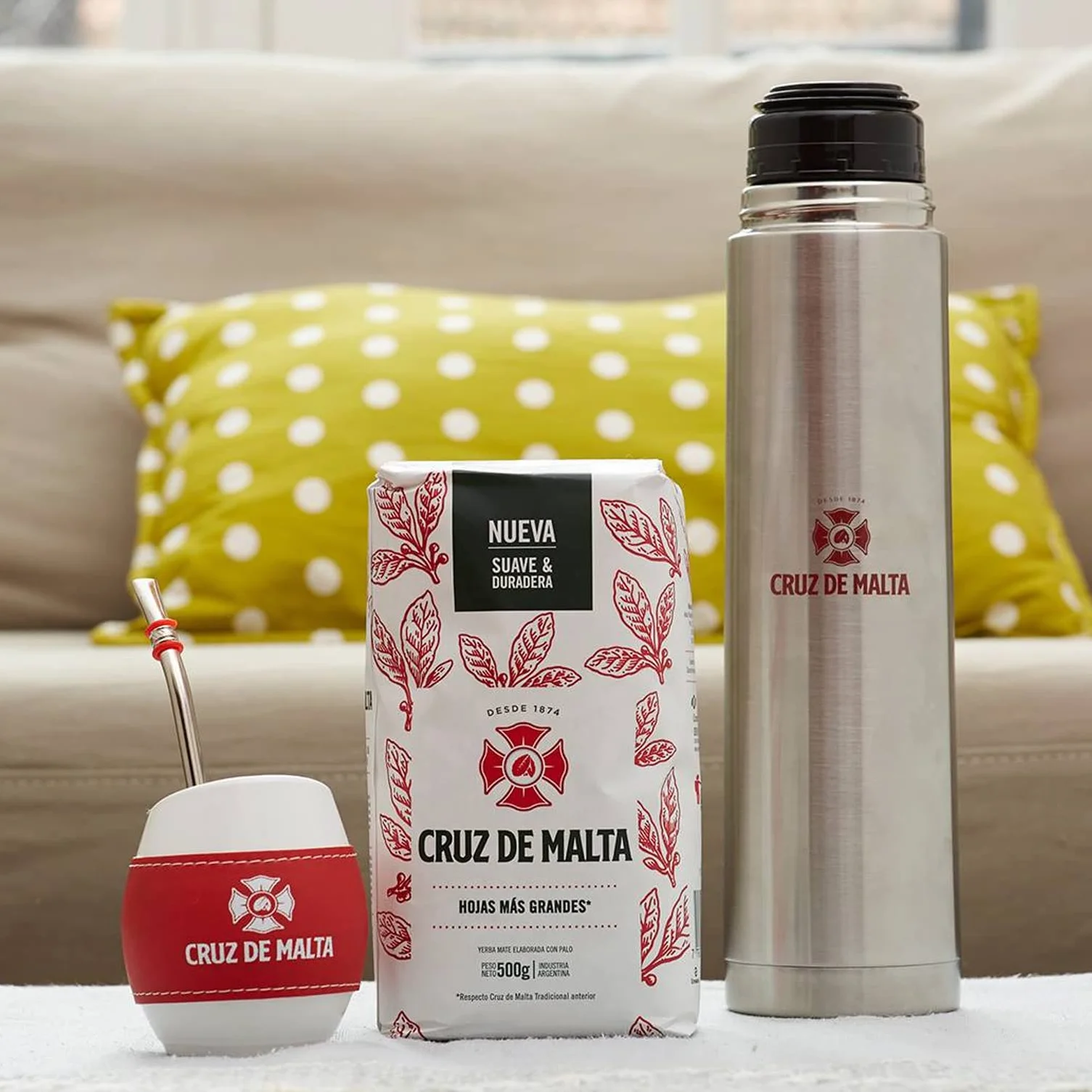 Cruz de Malta Yerba Mate Tradicional 3 kg - El tiempo de maduración es de 12 meses - Yerba Mate Argentina