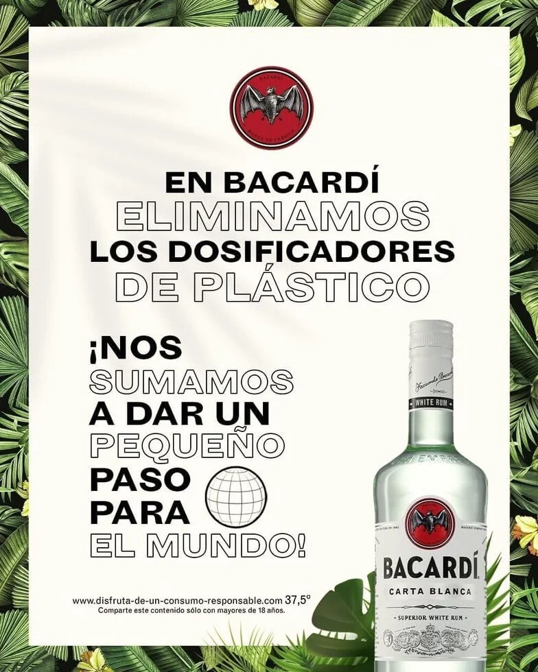 BACARDÍ Reserva 8 Ron Caribeño Premium 40% ALC. 70 cl 700 ml 8 Años