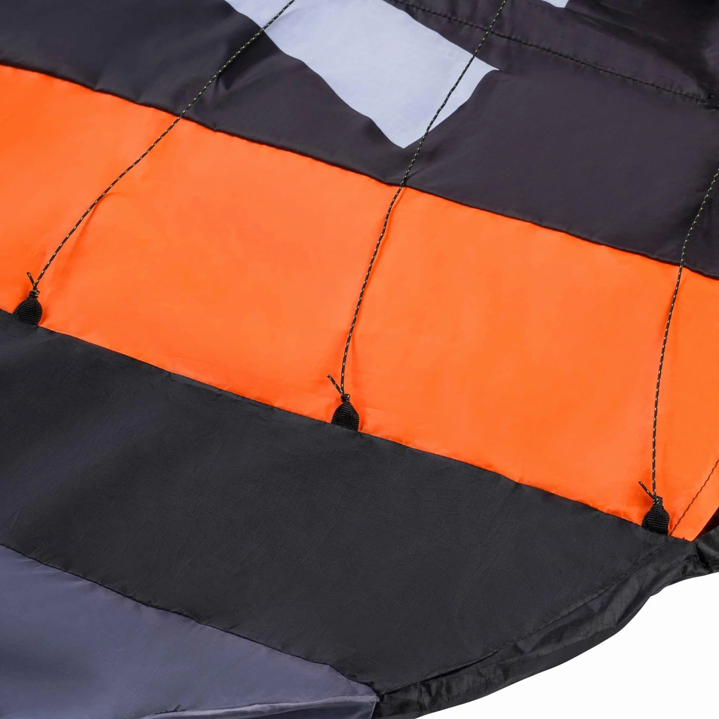 Wolkenstürmer Paraflex Trainer 2.3 Kitesurf Wing Negro/Naranja 3 Líneas Tracción