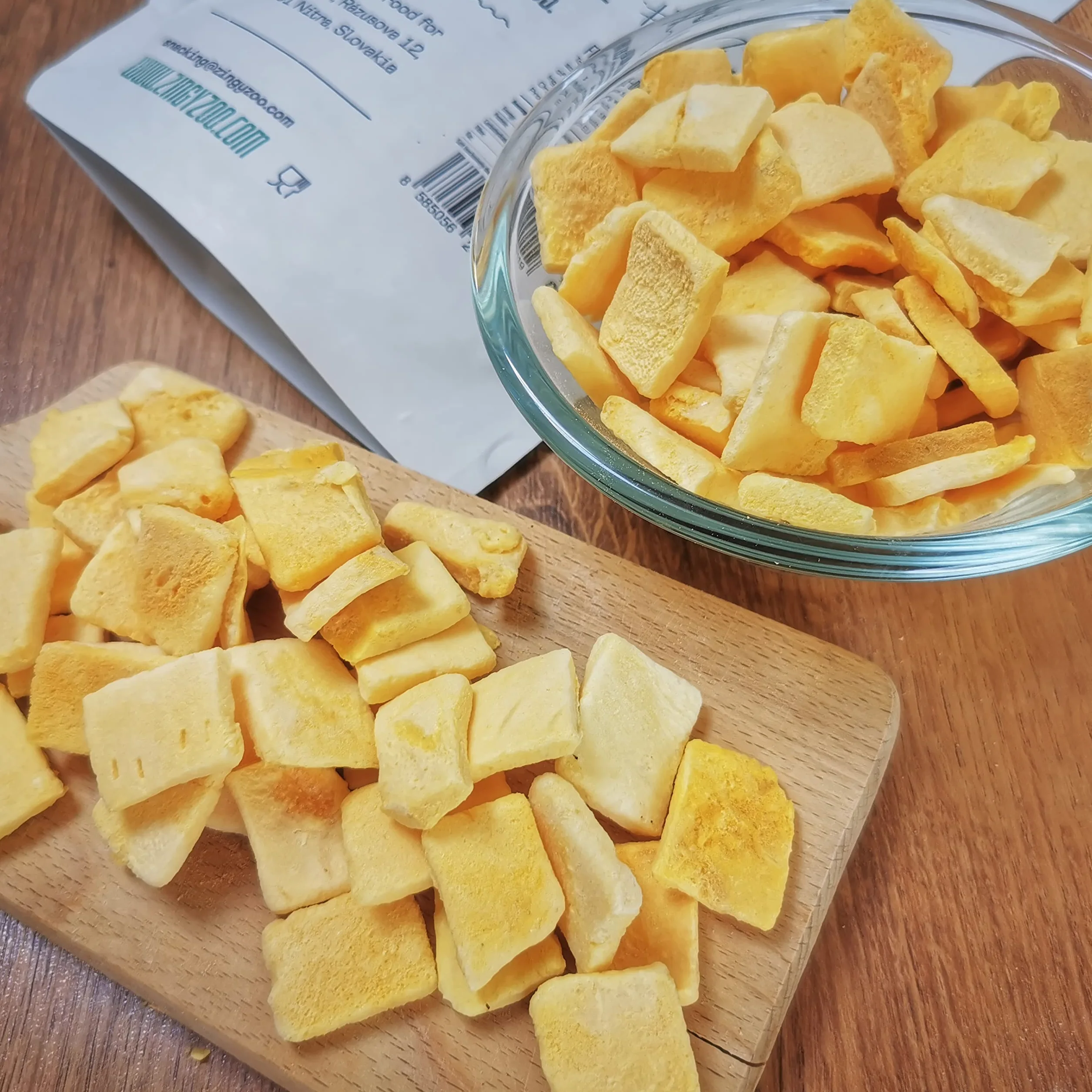 Mango Deshidratado | Liofilizado Mango Fruta Raw Natural Freeze Dried Fruit | Fruta Deshidratada Sin Azucar | Gefriergetrocknete Mango Fruta Liofilizada | Pure Dried Mango Snack ZingyZoo (100g)