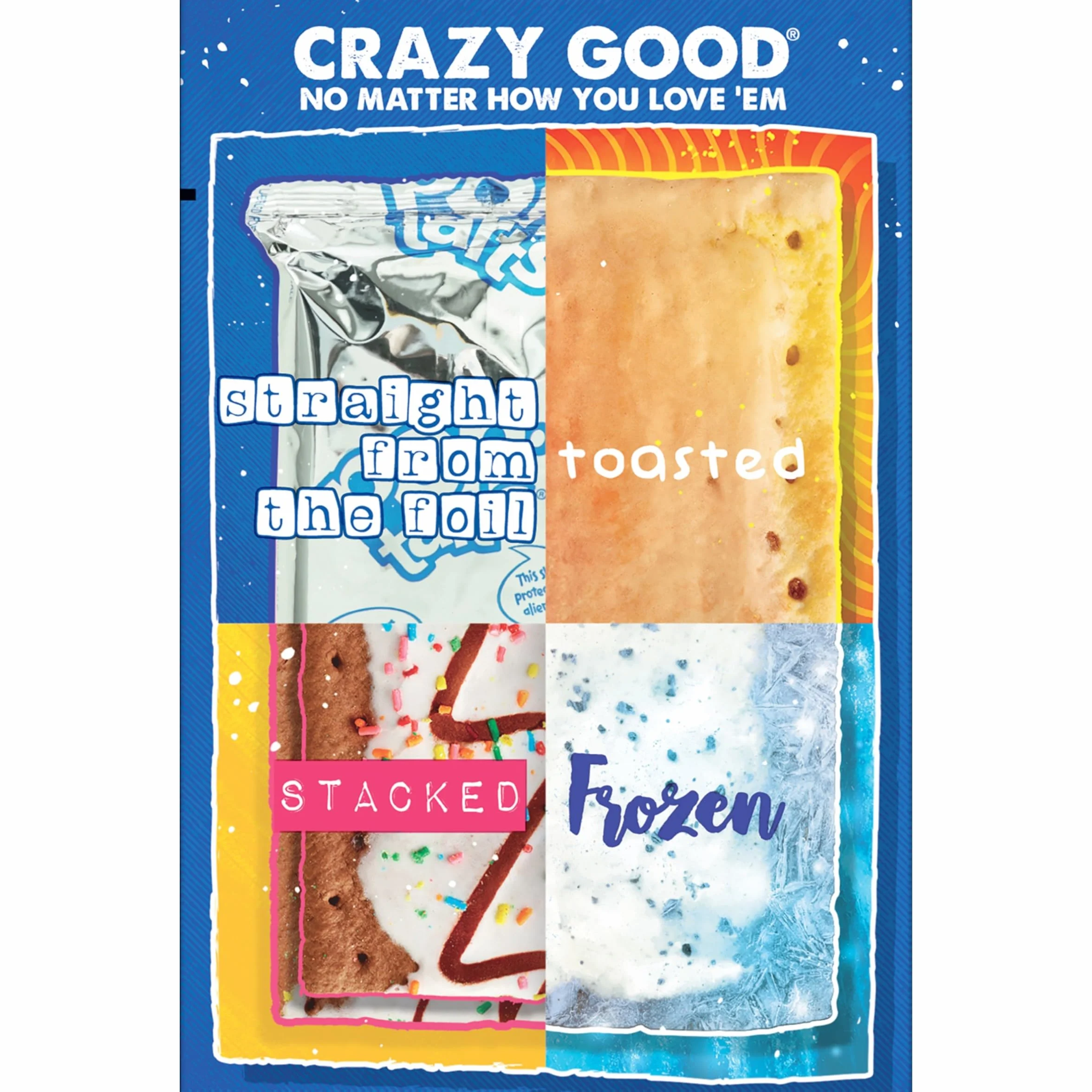Pop Tarts Frambuesa Esmerilada, 384 g
