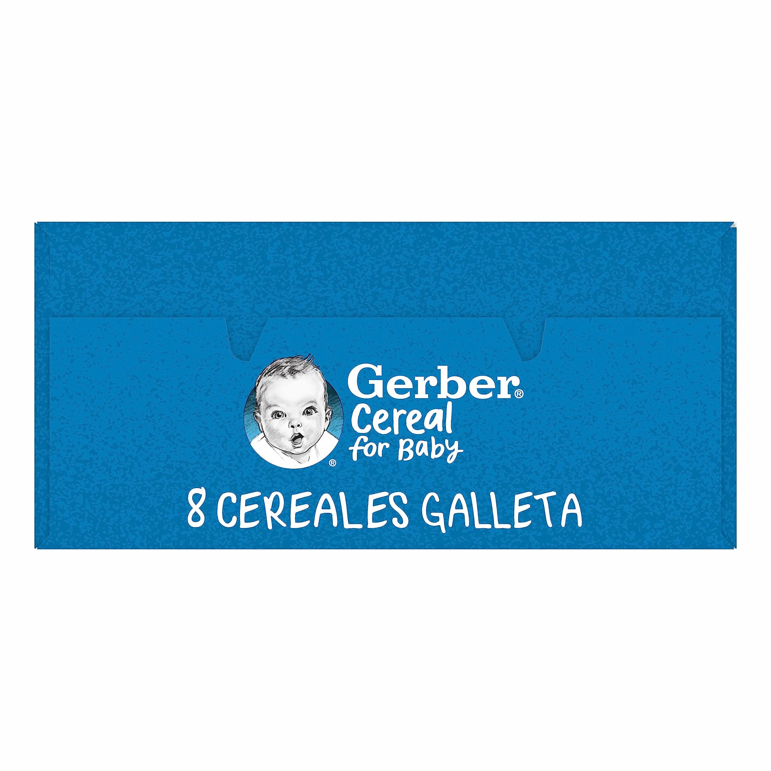 GERBER Papilla de 8 Cereales Galleta, a partir de los 6 meses, 475g