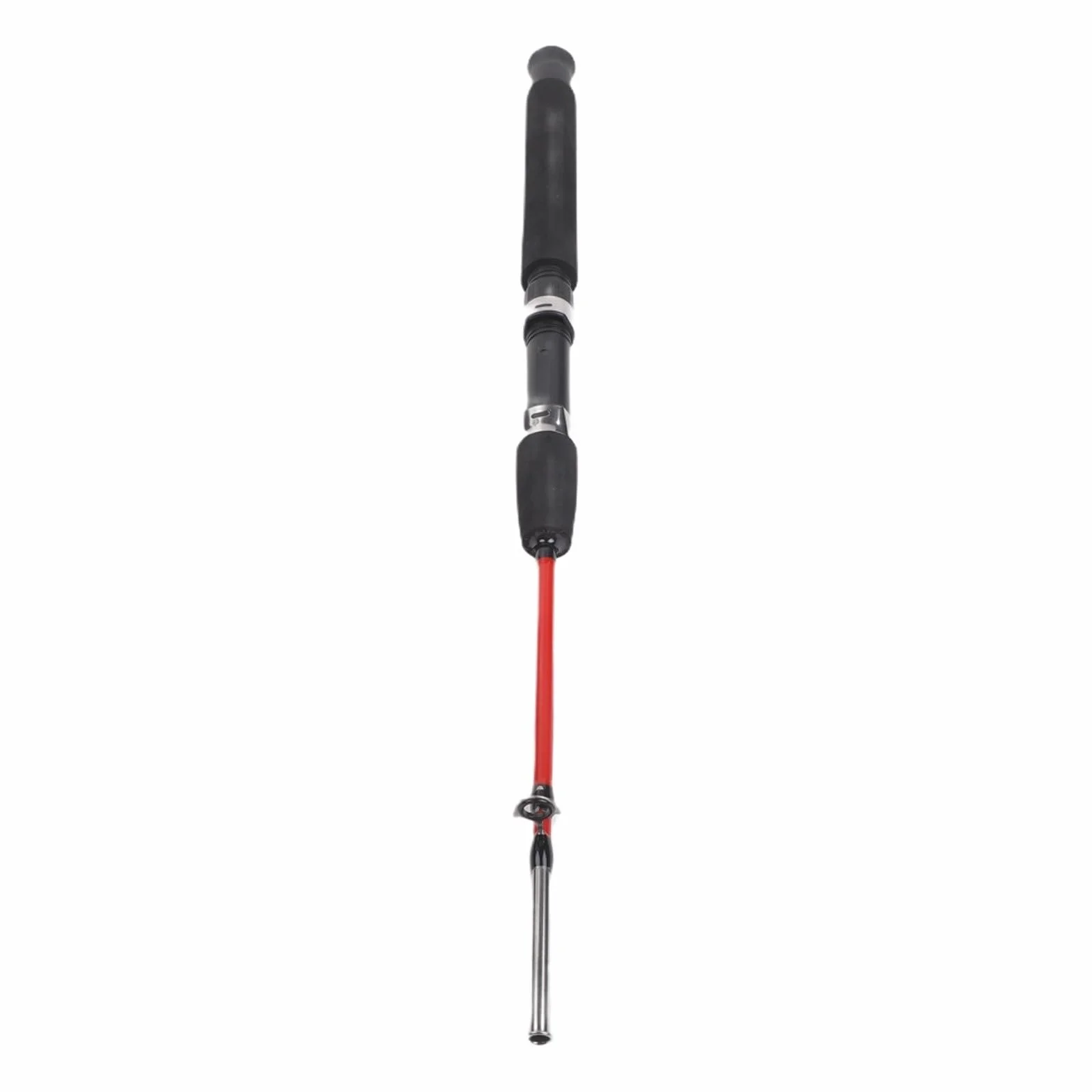 Caña de pescar telescópica FRP 1 m 106,5 g rojo y verde