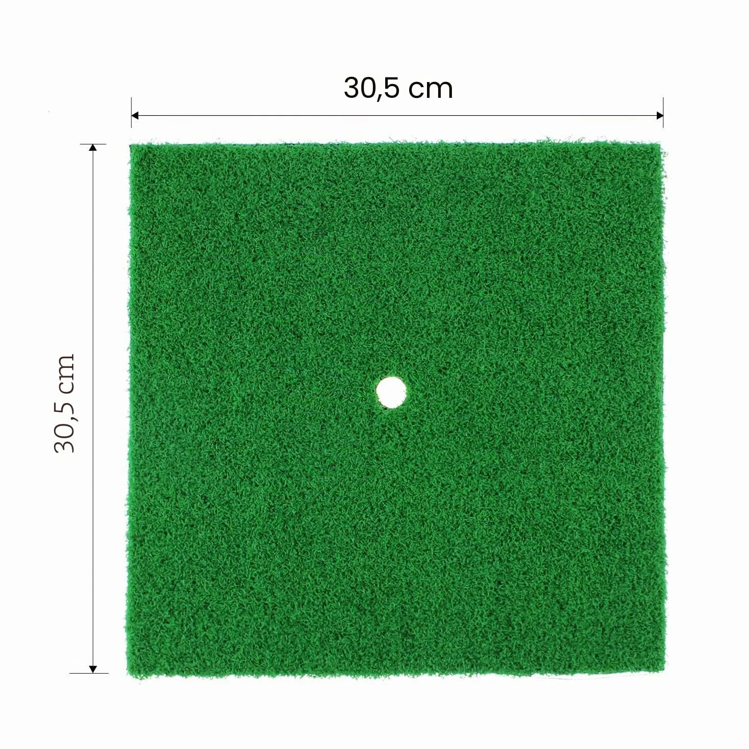 Crestgolf 12"x 12" Alfombrillas de Golf SBR para Interior/Exterior con Red de Práctica Plegable